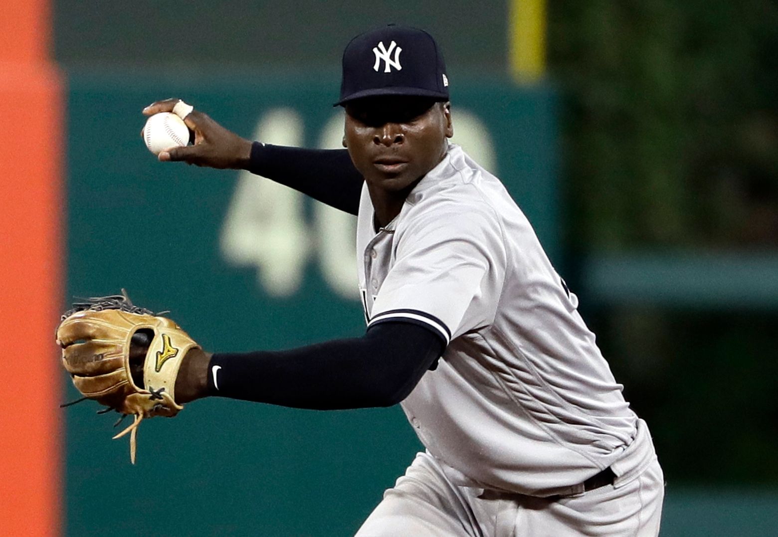 New York Yankees shortstop Didi Gregorius plays first game