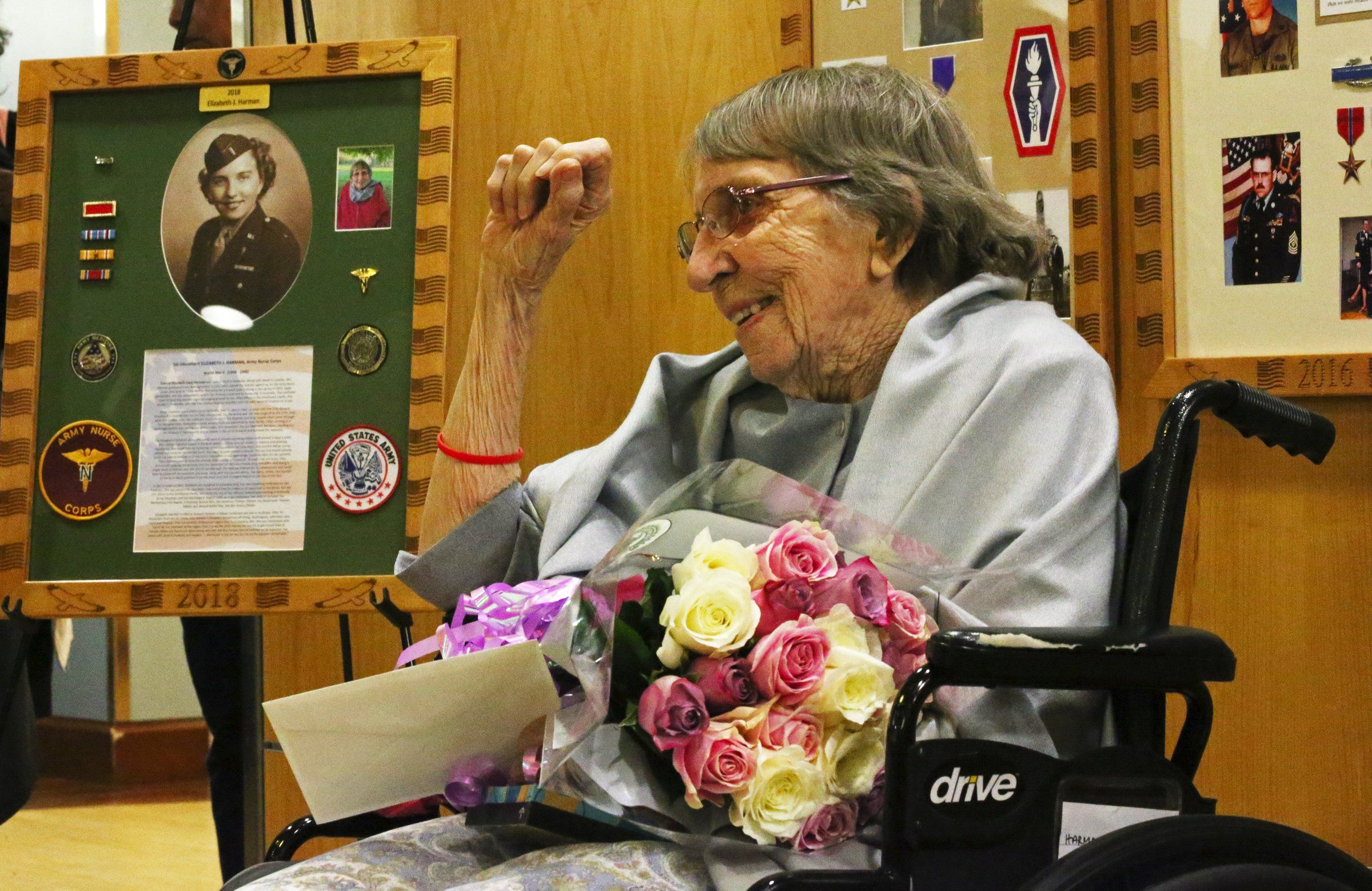 WWII Army nurse, now 98, honored as hero in Seattle | The WWII Army nurse, now 98, honored as hero in Seattle | The