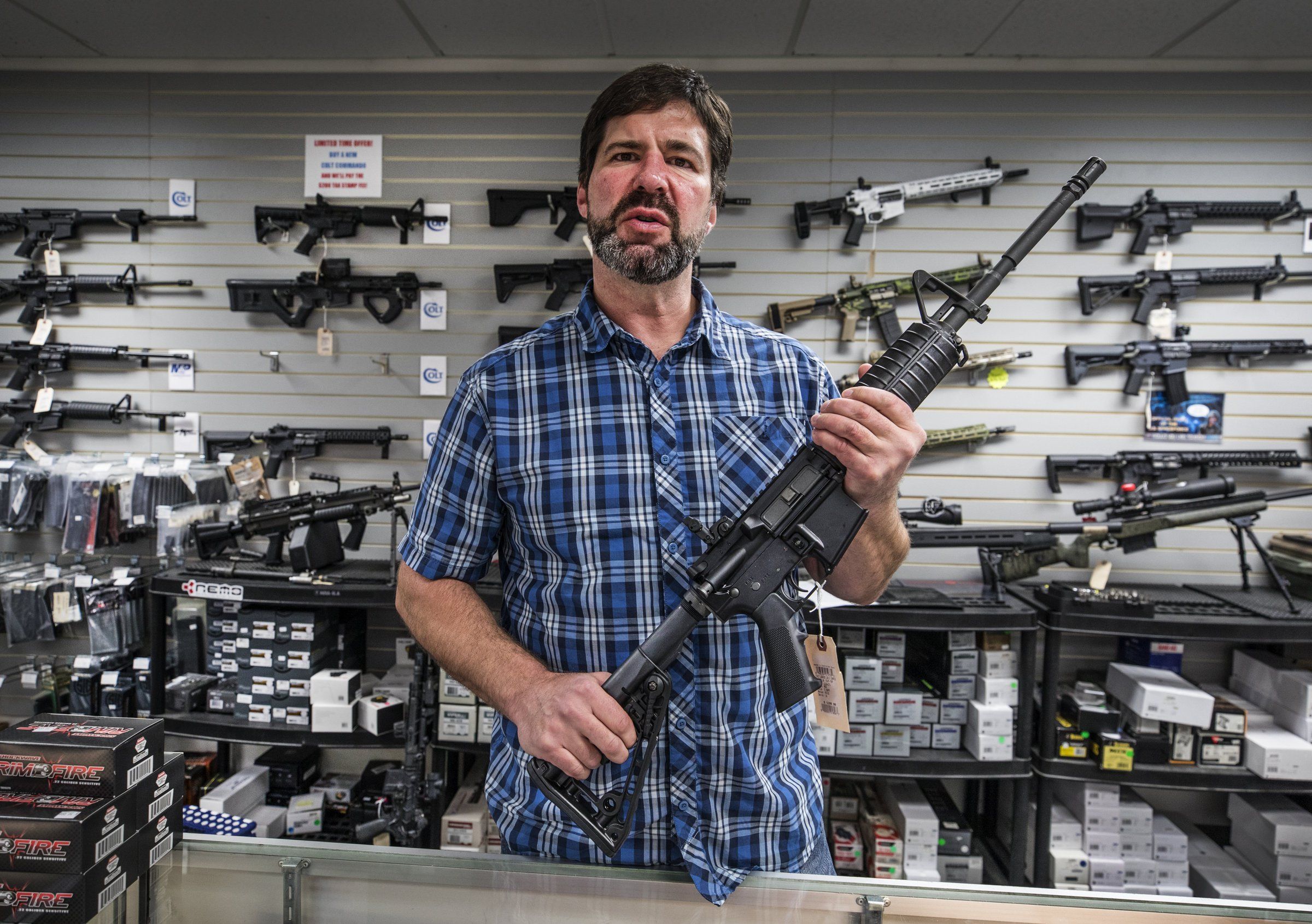 Gun sellers expect sales bump after Washington voters approve new