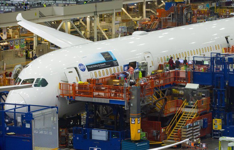 Boeing jet deliveries sink in October | The Seattle Times