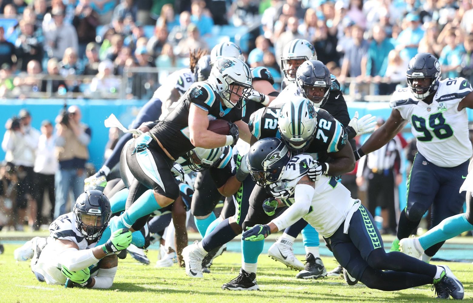 Seahawks come back for 13-9 win over Panthers - NBC Sports