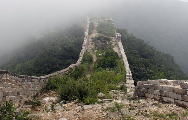China's Great Wall is 'crumbling.' Now architects are using drones to save  it. - The Washington Post