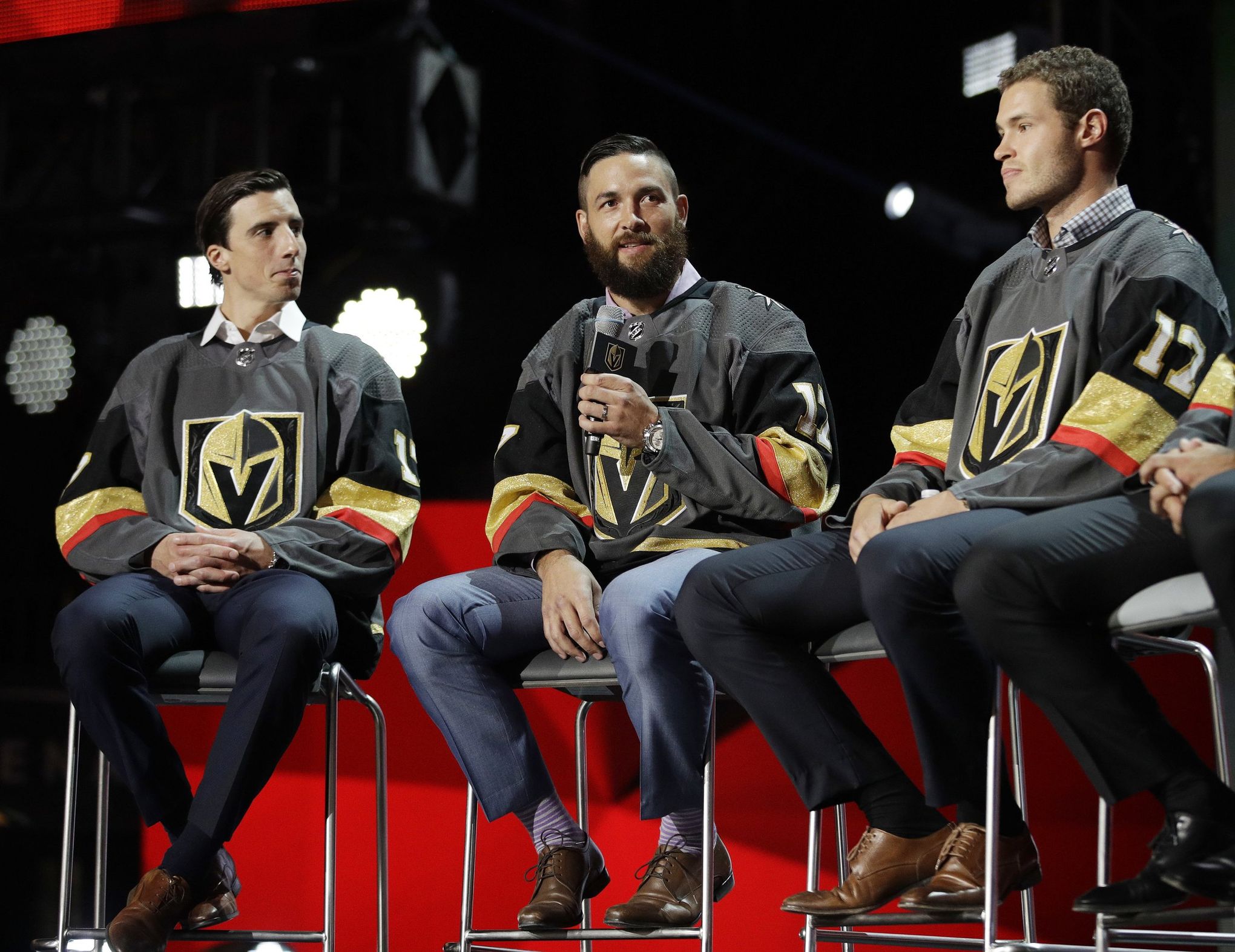 Which Player's Number will be Retired First by the Vegas Golden