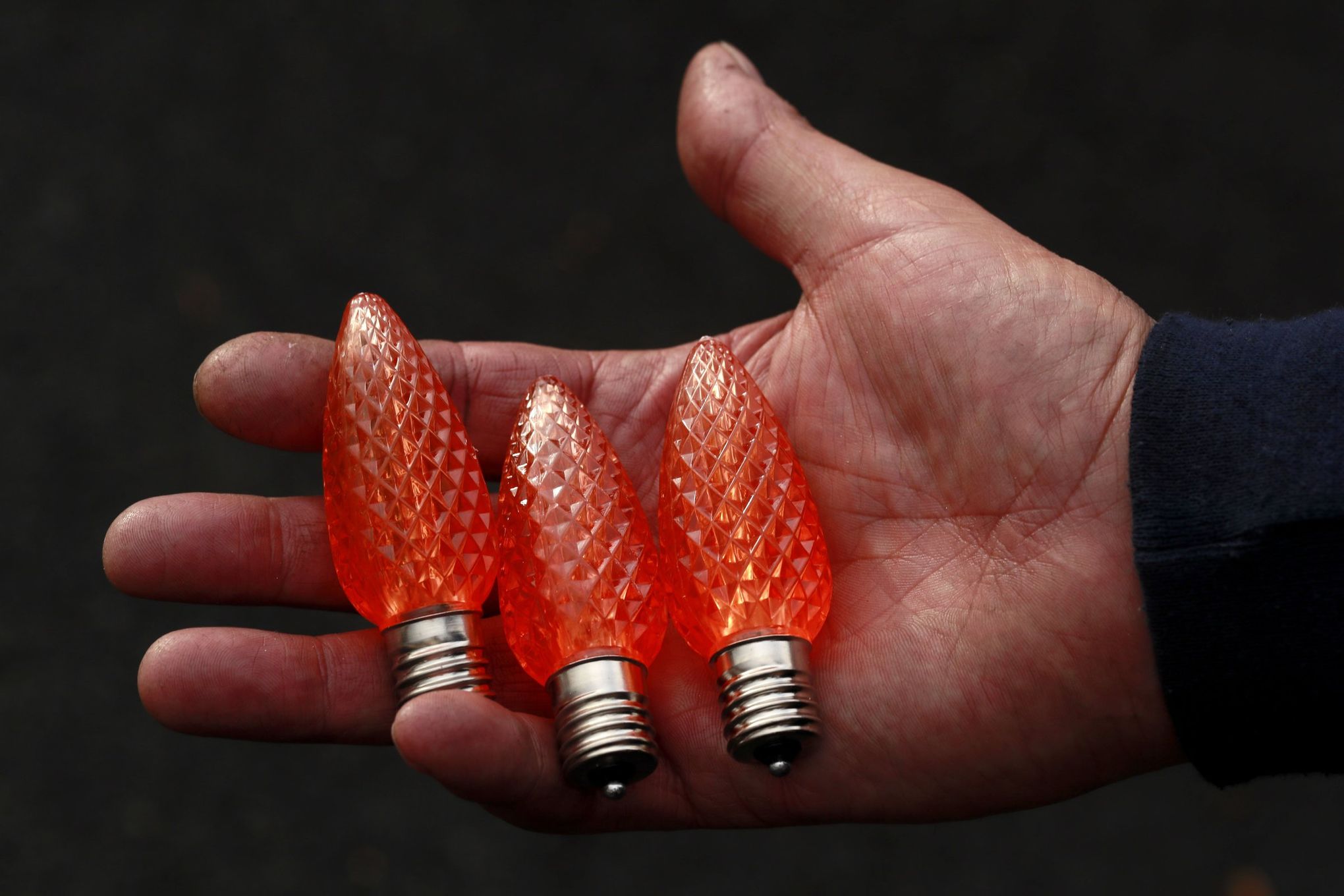 Christmas lights start and end their lives in China, and face rising