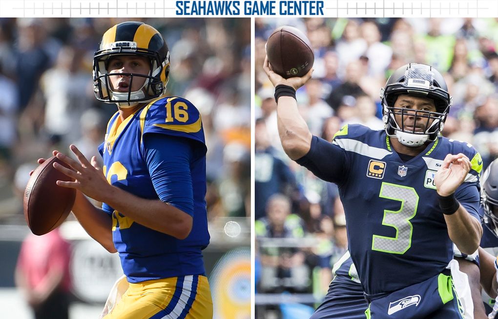 Live: Seahawks-Rams GameCenter: Live updates, highlights, how to