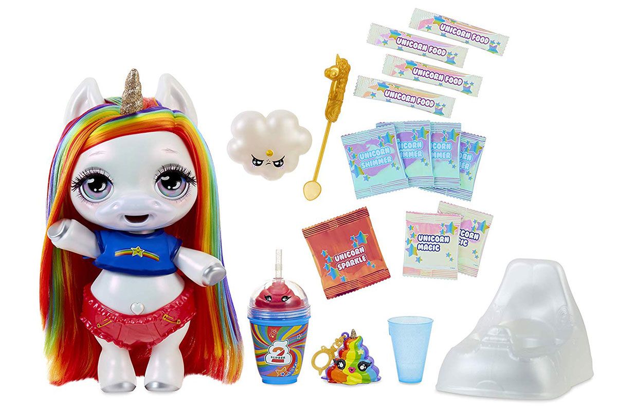 Magic Unicorn Reindeer Glitter Poo or Bogies Slime Toy Kids Gift Stres Relif h75 