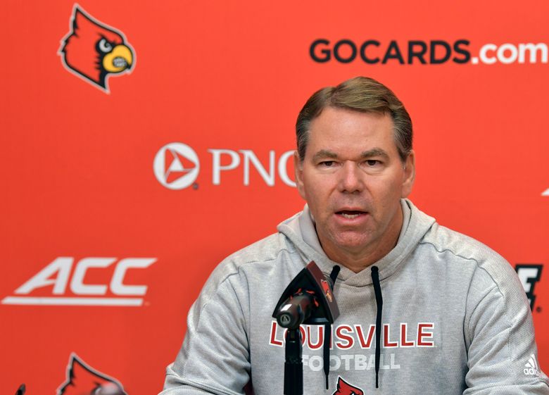 Louisville fires head coach Bobby Petrino with team 2-8 | The Seattle Times