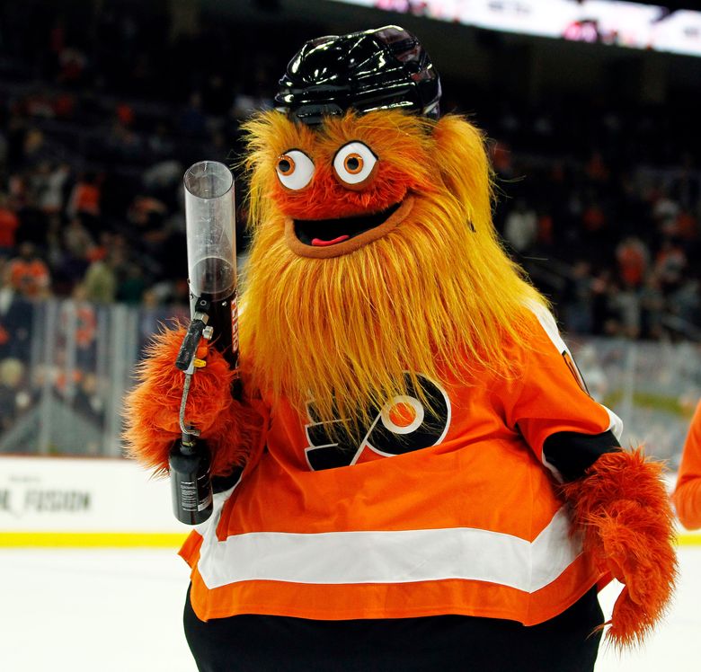 Flyers' Gritty already calls out the Seattle Kraken on Twitter