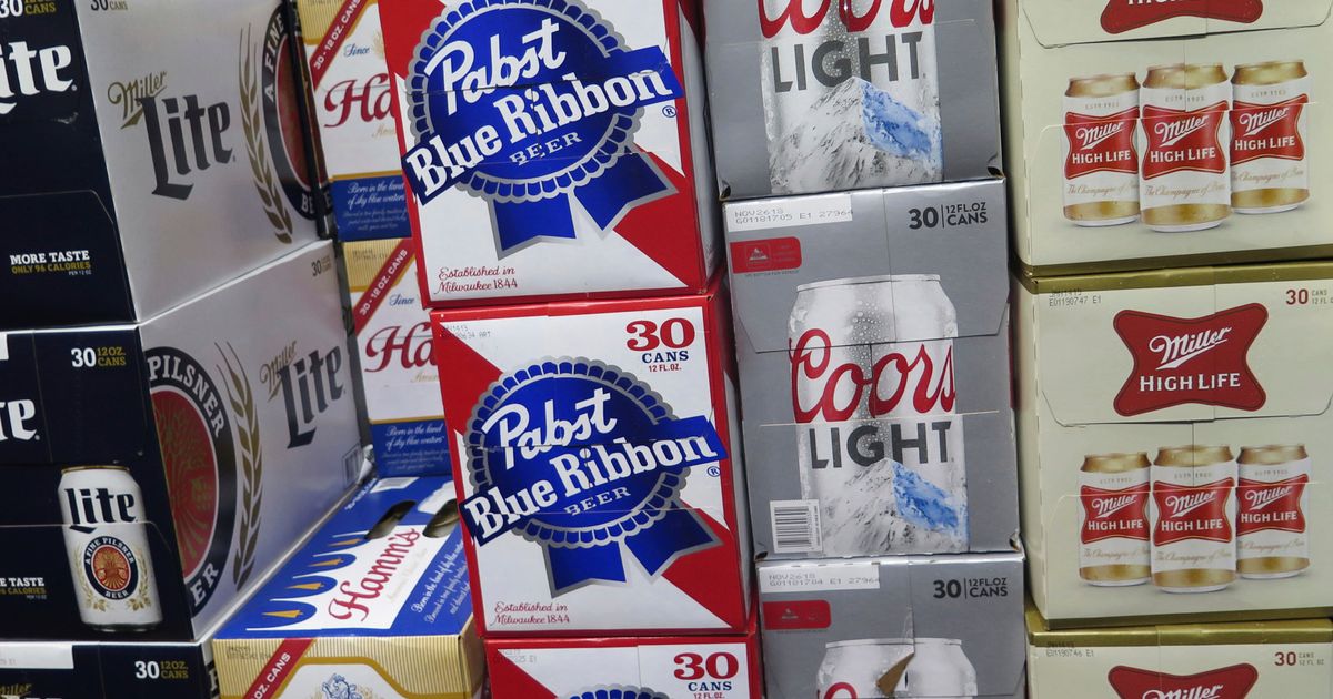 40,000 pounds of Pabst Blue Ribbon and a beer truck are missing