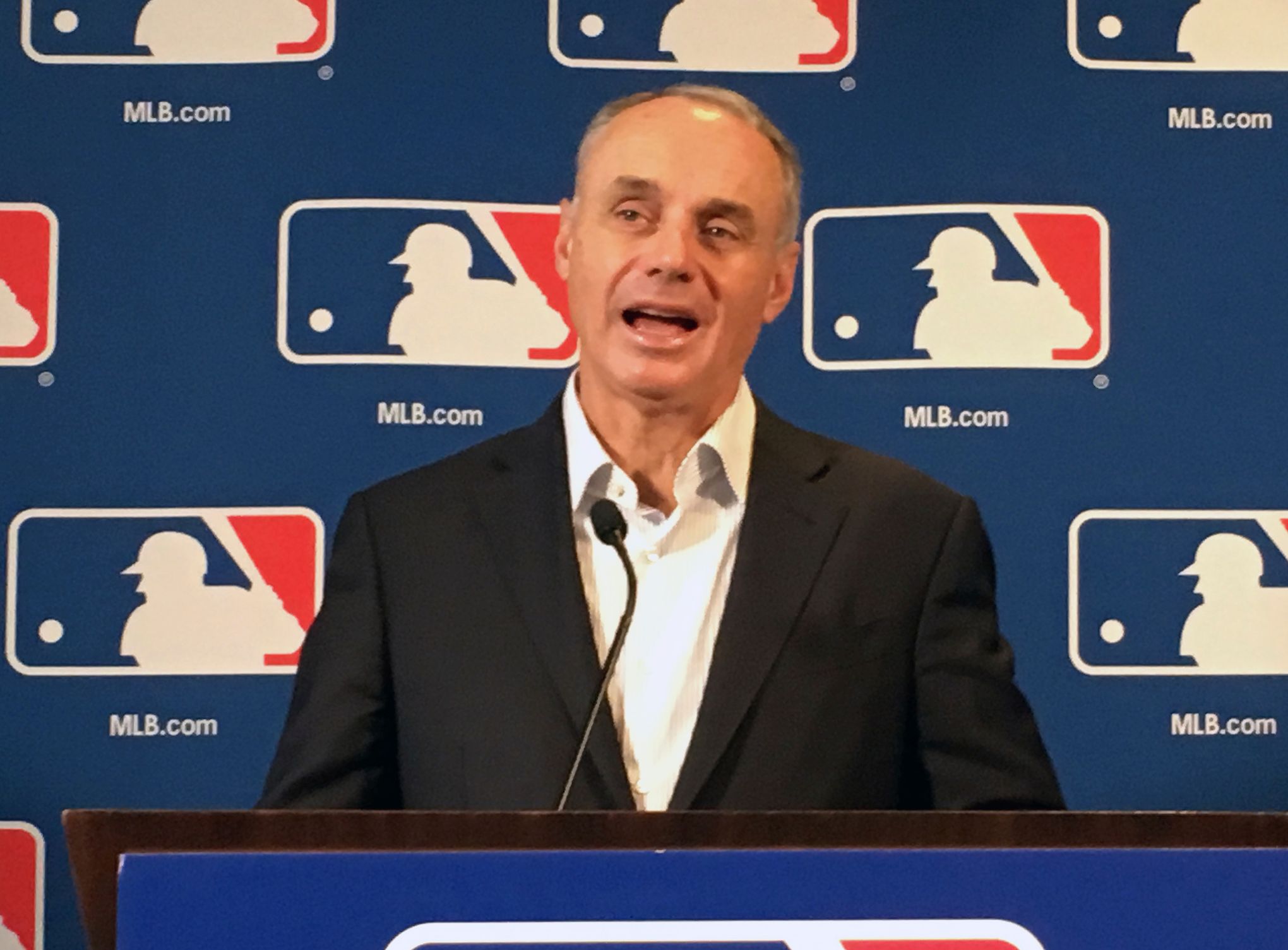 Atlanta Braves: MLB's Rob Manfred said designated hitter will part