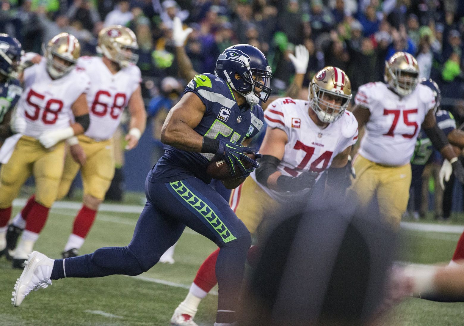 The 49ers and Seahawks are rivals again with Richard Sherman in new uni -  Field Gulls