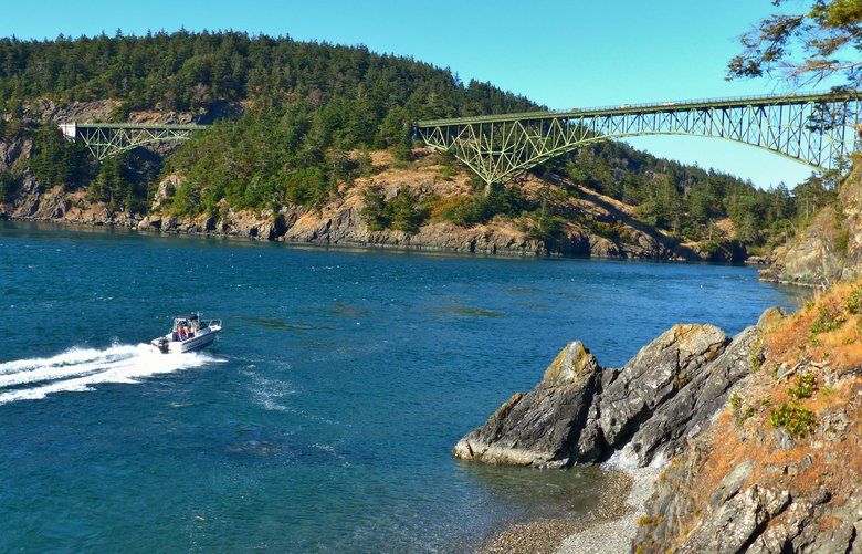 Off the North Beach Trail, Deception Pass State Park. Brian J. Cantwell photo, July 2018.

(freelance, one-time use)