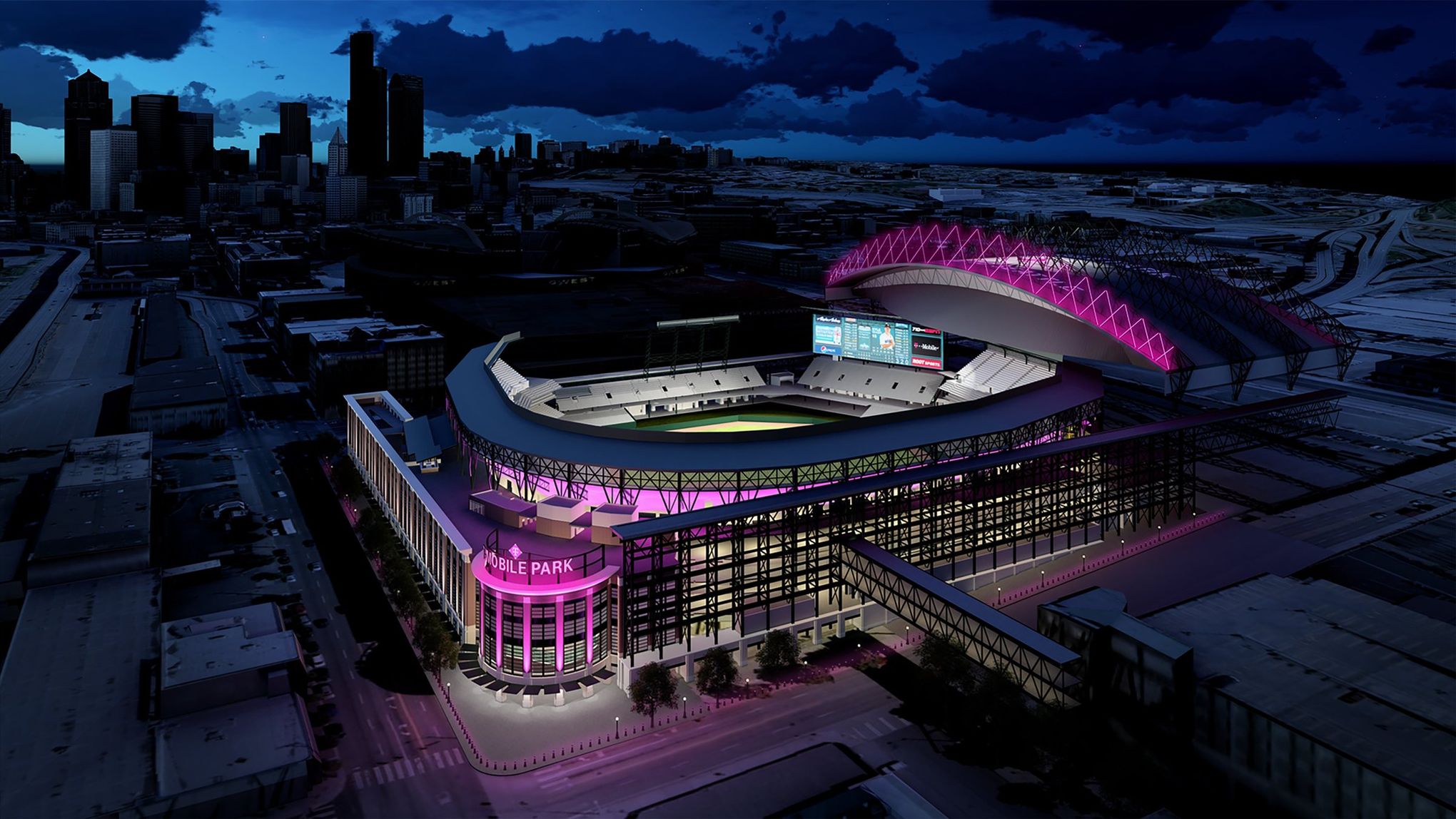Goodbye, Safeco Field. The Mariners' stadium is now called T-Mobile Park
