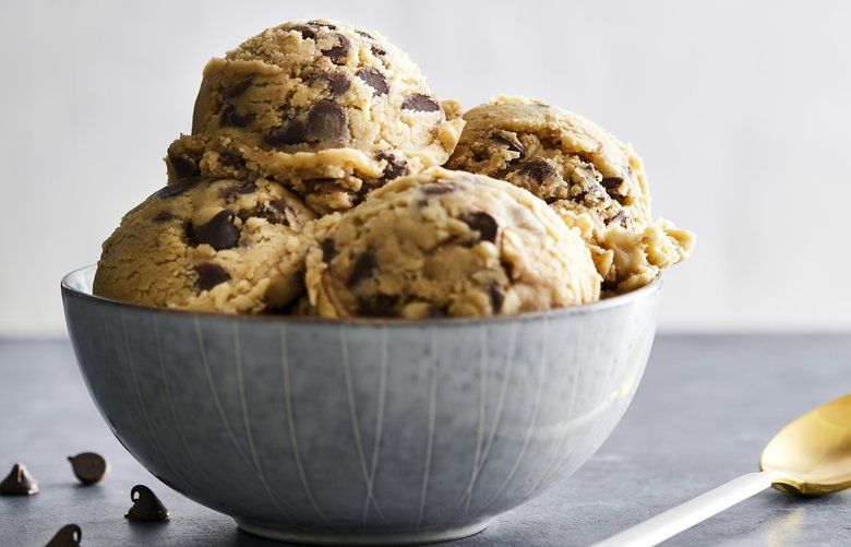 It’s easy to make your own edible chocolate-chip cookie dough, thanks to this recipe from “The Edible Cookie Dough Cookbook.” Just don’t forget to heat-treat your flour.