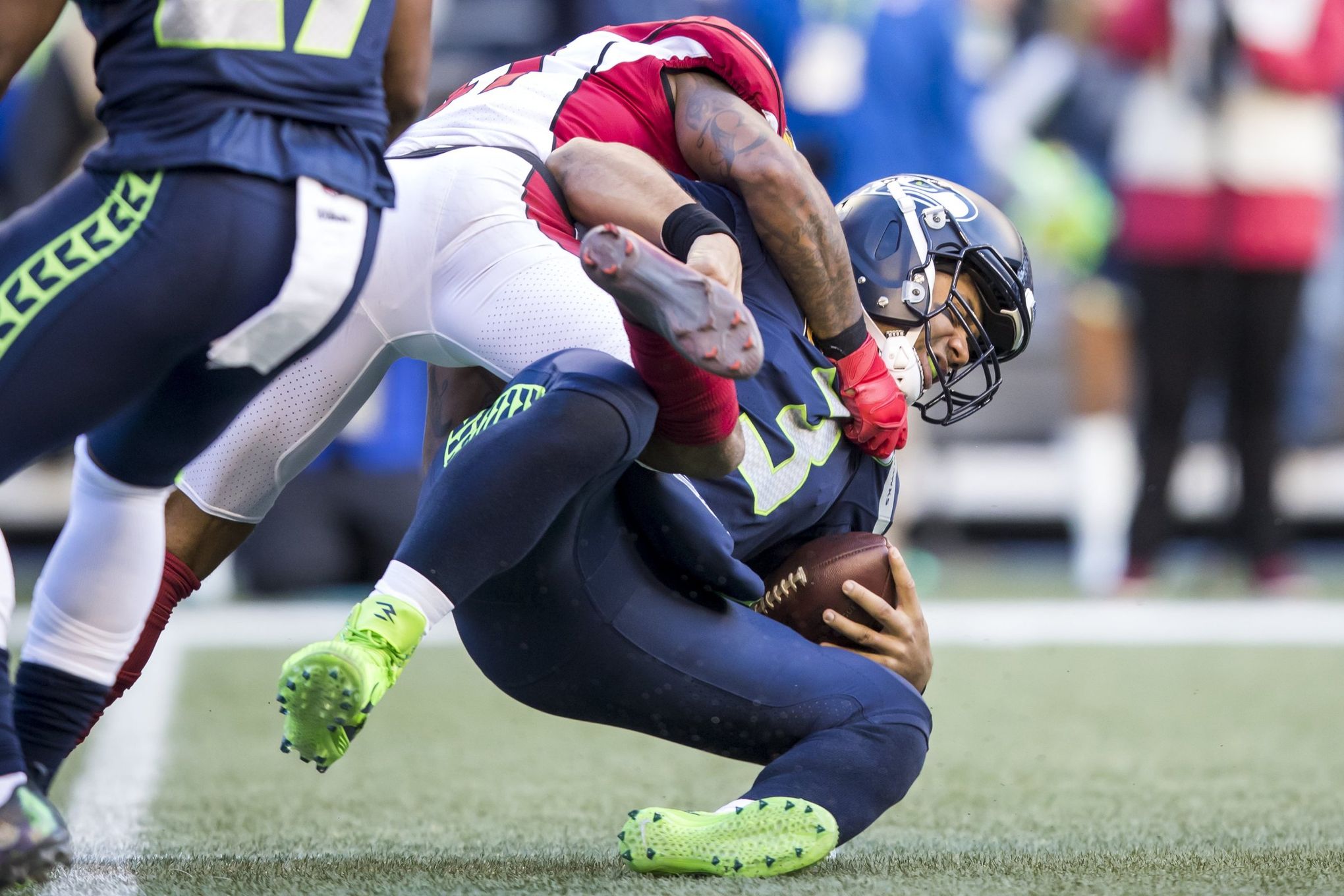 Special teams gaffes lead to a tie for Arizona Cardinals against Seattle  Seahawks