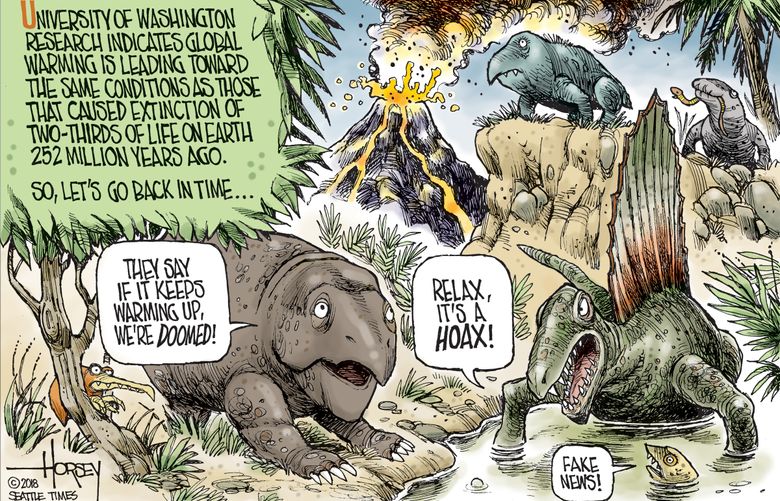 Unlike prehistoric creatures, we’ve been warned about climate ...