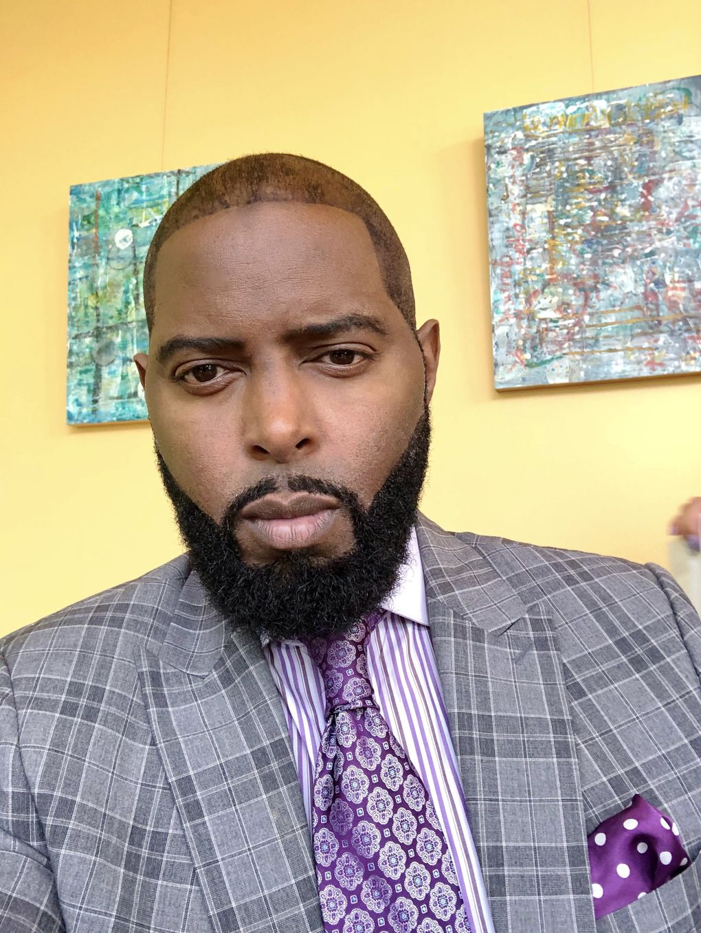 Andre Taylor, whose brother, Che Taylor, was shot to death by Seattle police in 2016, co-chaired the Initiative 940 campaign to make it easier to criminally charge police who kill in the line of duty. (Courtesy of Andre Taylor)
