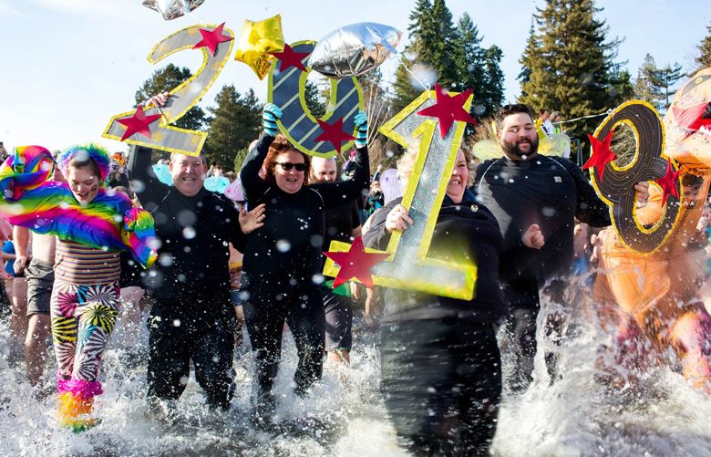 New Year’s Eve at the Space Needle and polar bear plunges everywhere