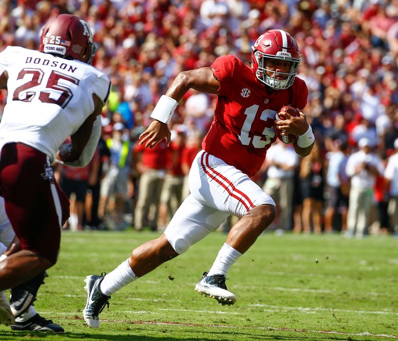 University of Alabama Quarterback Tua Tagovailoa is the 2018