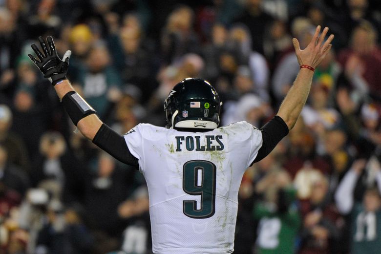 Eagles beat Washington, get help to clinch playoff berth - WTOP News