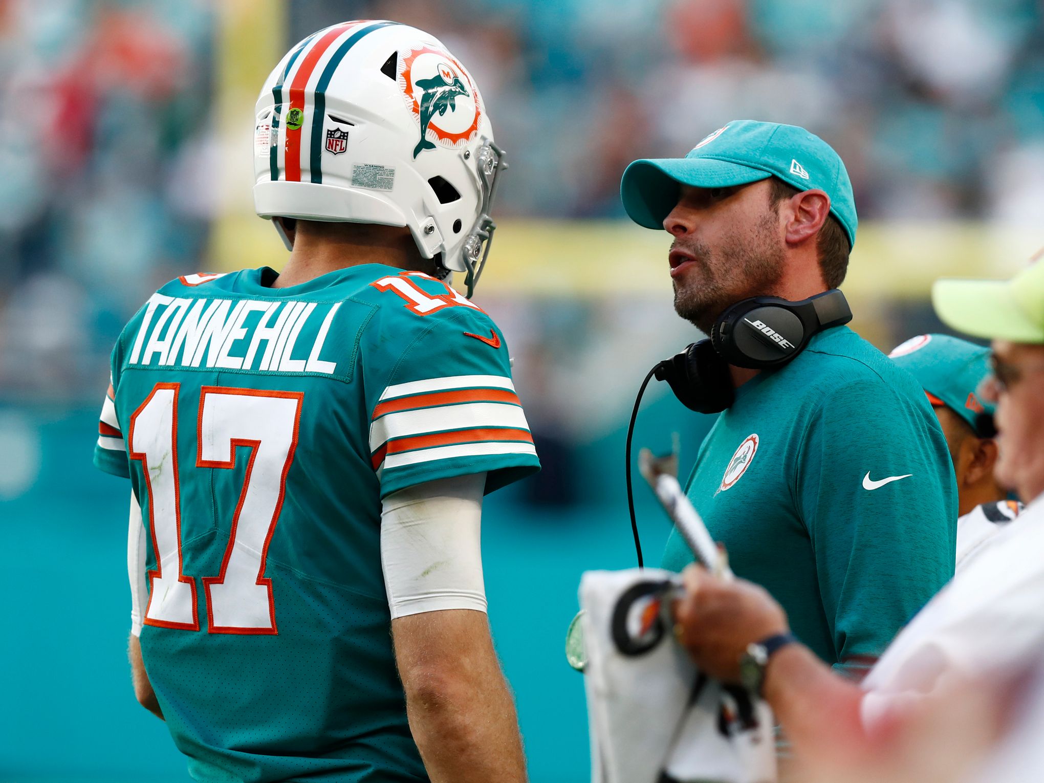 All they do is win, win, win (Dolphins' Ryan Tannehill, with Adam Gase)