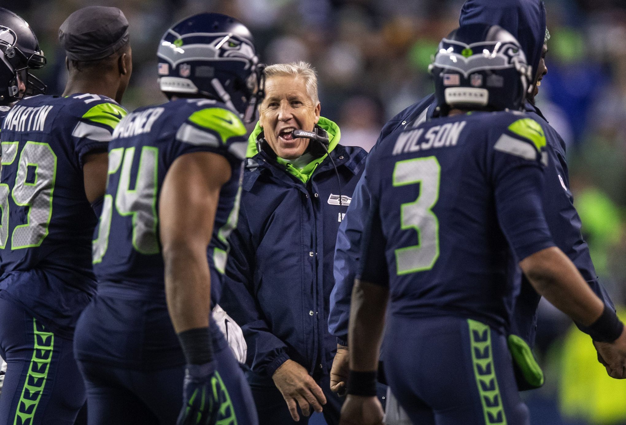 Seahawks' Wilson on success with Schottenheimer, Lynch's Seattle