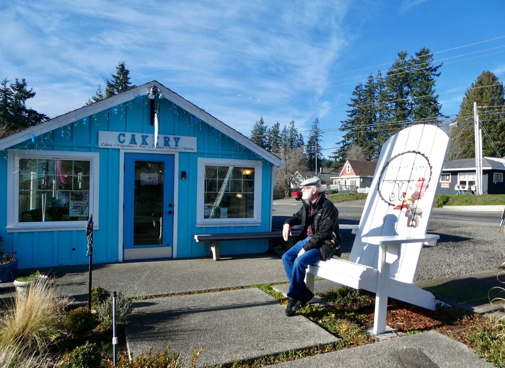 The Sweet Life Cakery in Kinsgton was inspired by the movie “Chocolat.” (Carol Pucci / Special to The Seattle Times)