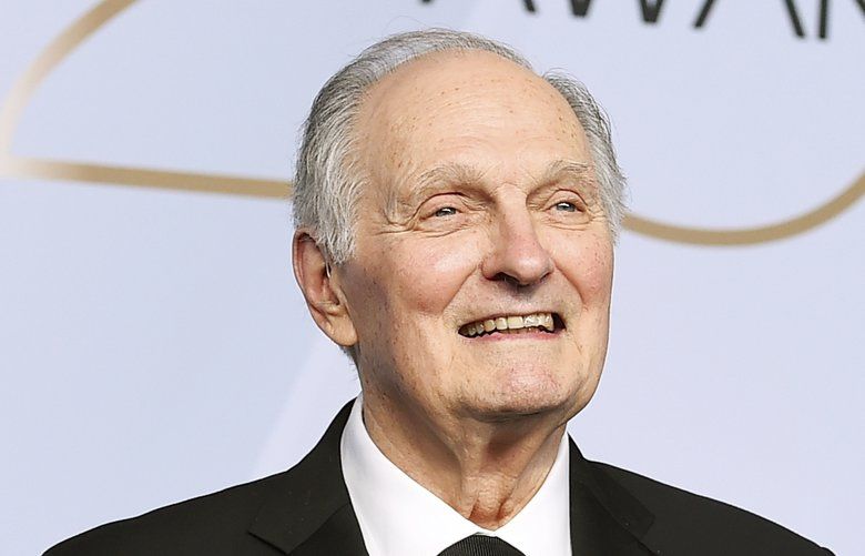 Alan Alda poses with the Life Achievement Award in the press room at the 25th annual Screen Actors Guild Awards at the Shrine Auditorium & Expo Hall on Sunday, Jan. 27, 2019, in Los Angeles. (Photo by Jordan Strauss/Invision/AP) CARA375 CARA375