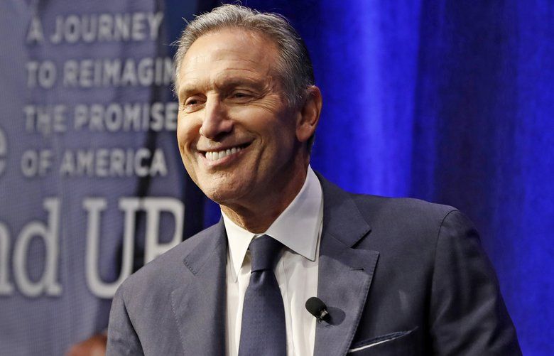 Howard Schultz speaking in Seattle tonight as he explores presidential ...