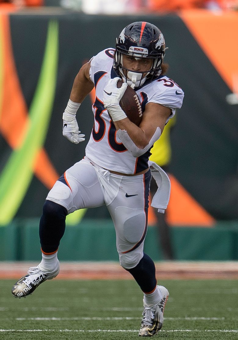 Denver's own Phillip Lindsay runs to NFL rookie record