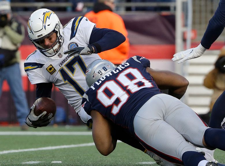 Chargers defense a no-show in playoff loss to Patriots