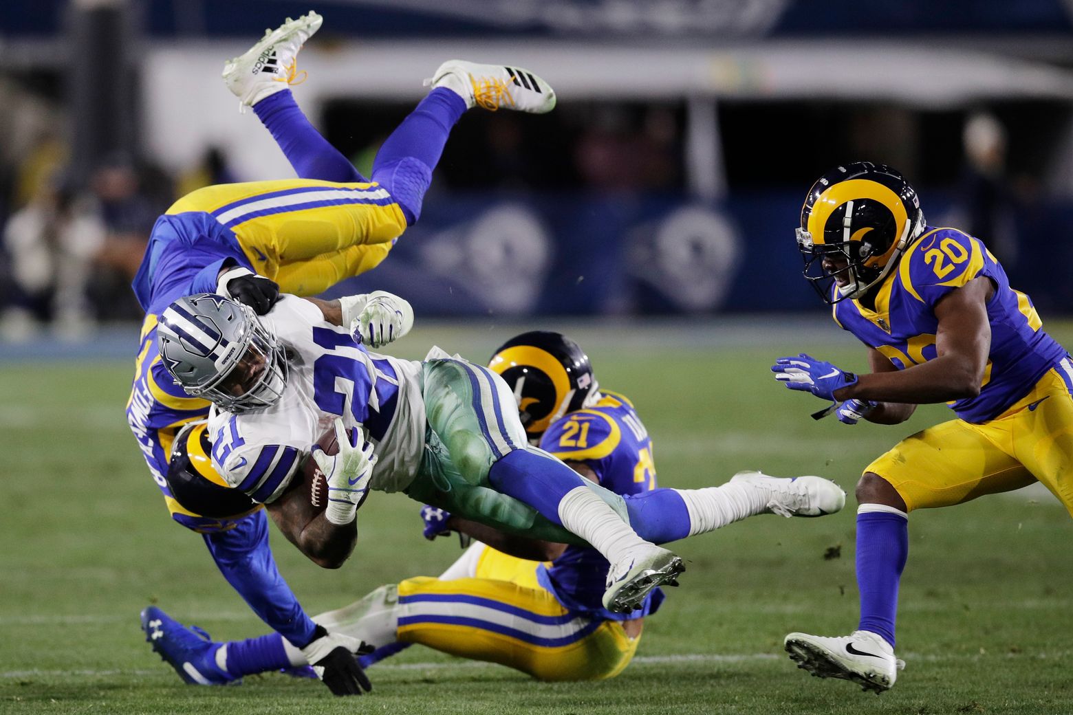 Pro Football Focus says Cowboys OL was a huge liability vs Rams