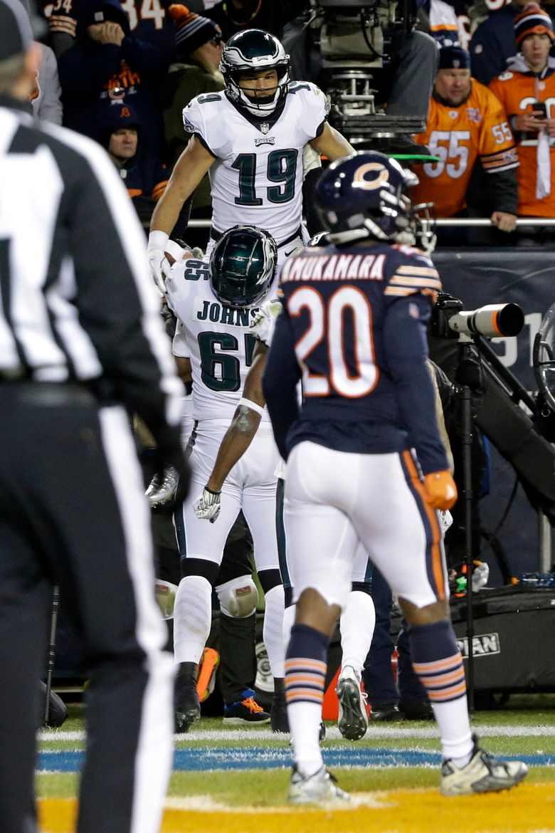 NFL wildcard round: Philadelphia Eagles 16-15 Chicago Bears – as