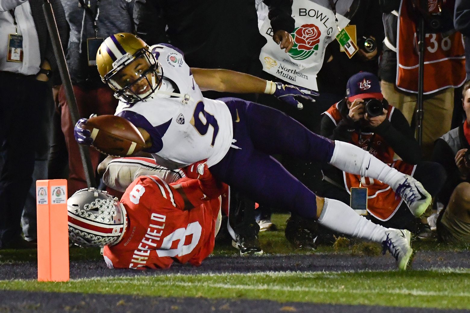 Rose Bowl, by the numbers: Myles Gaskin wraps up record-setting career with  5,323 yards rushing | The Seattle Times