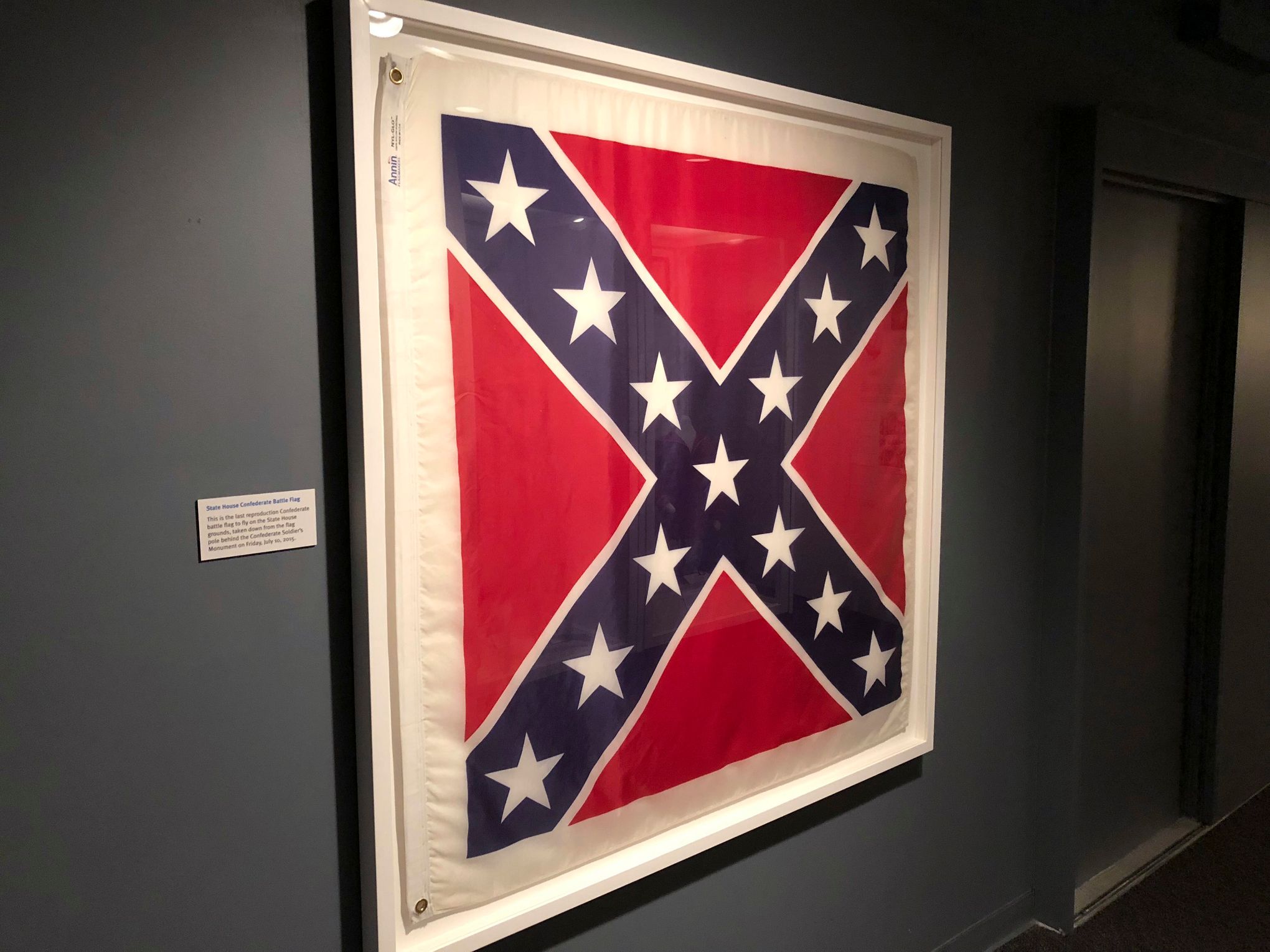Confederate flag from S. Carolina Statehouse put on display | The Seattle  Times