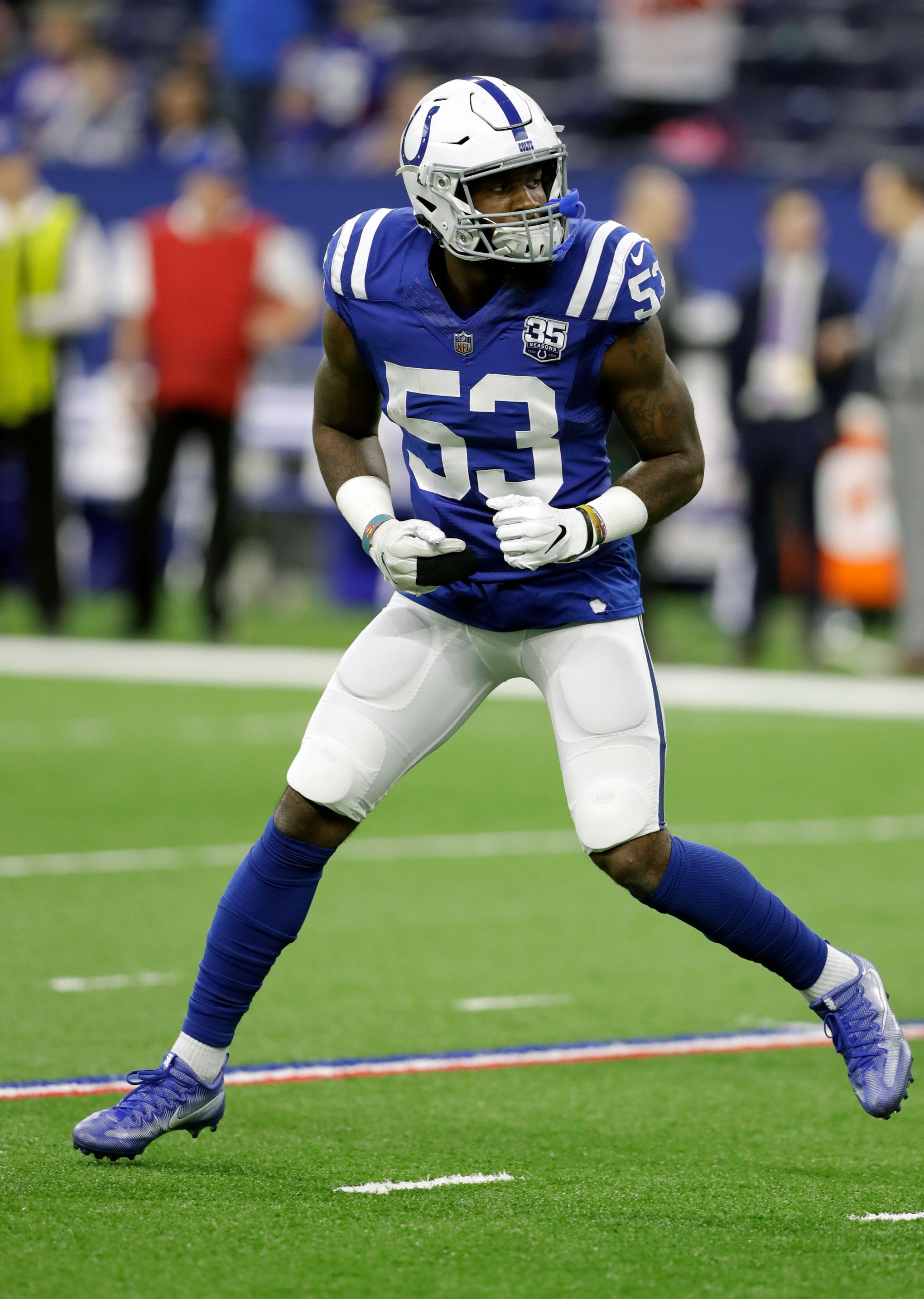 Darius Leonard, Quenton Nelson Lead Colts Camp's First