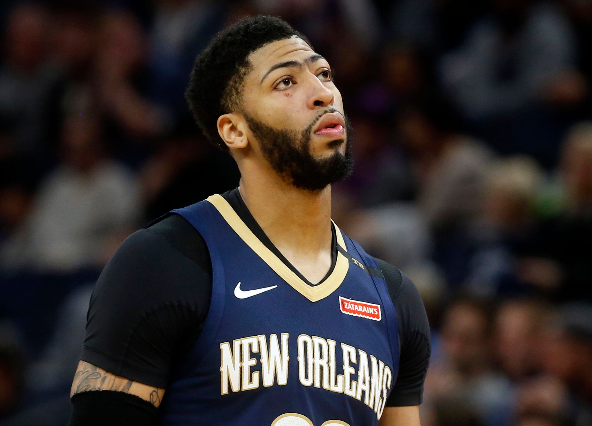 Anthony Davis on DeMarcus Cousins right before trade: 'He's a great player