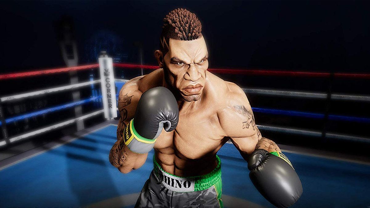 Boxing virtual reality sales game