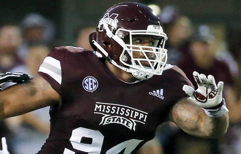 Mississippi State defensive tackle Jeffery Simmons. (Rogelio V. Solis / The Associated Press)