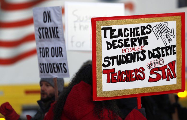 Denver Teachers Go On Strike In Latest US Educator Walkout | The ...