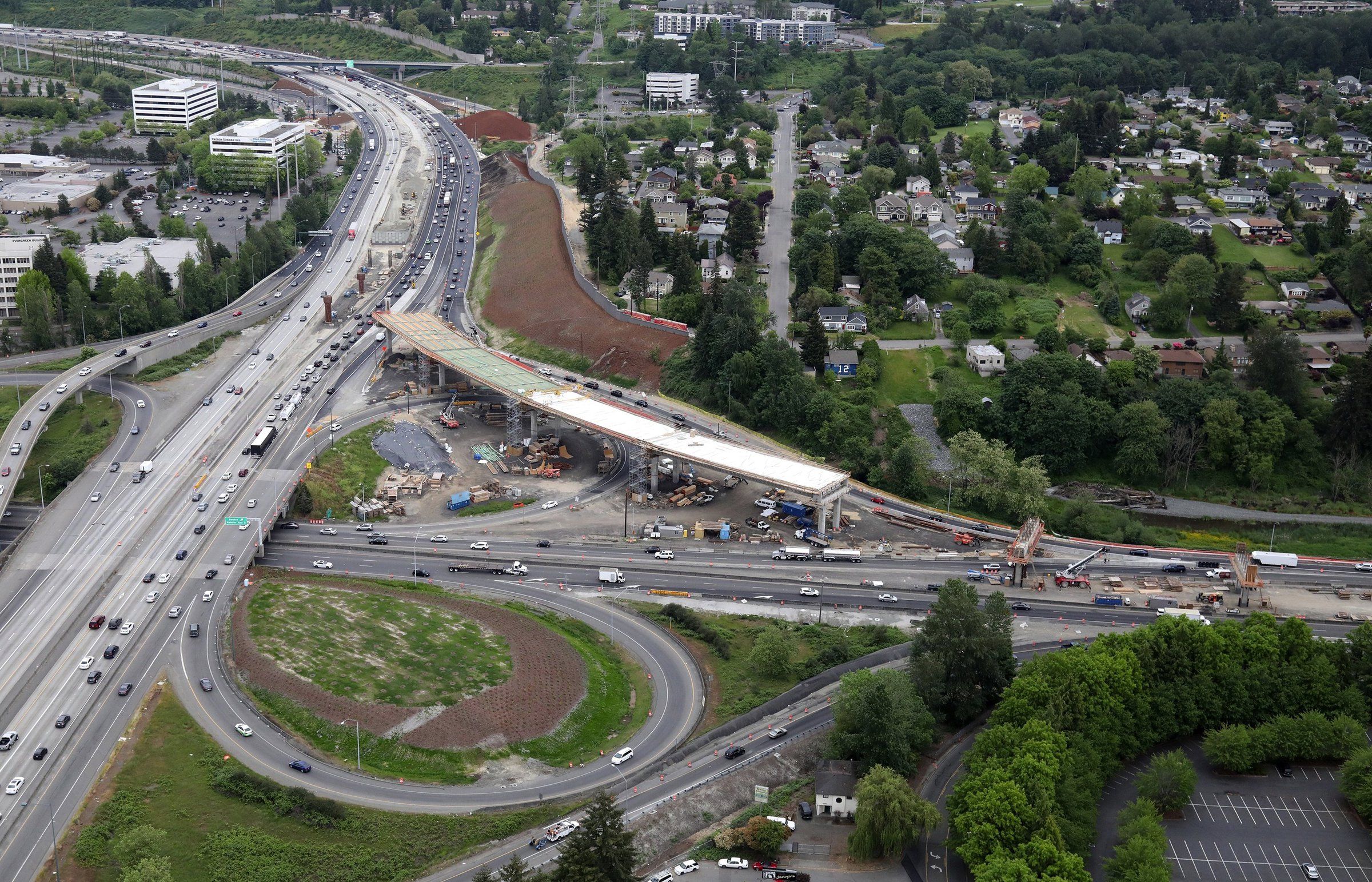 Renton's freeway carpool lanes make a $197 million connection this