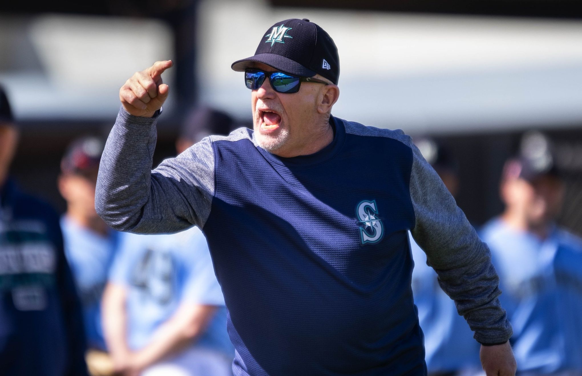 Mariners infield guru Perry Hill enjoys work with new additions