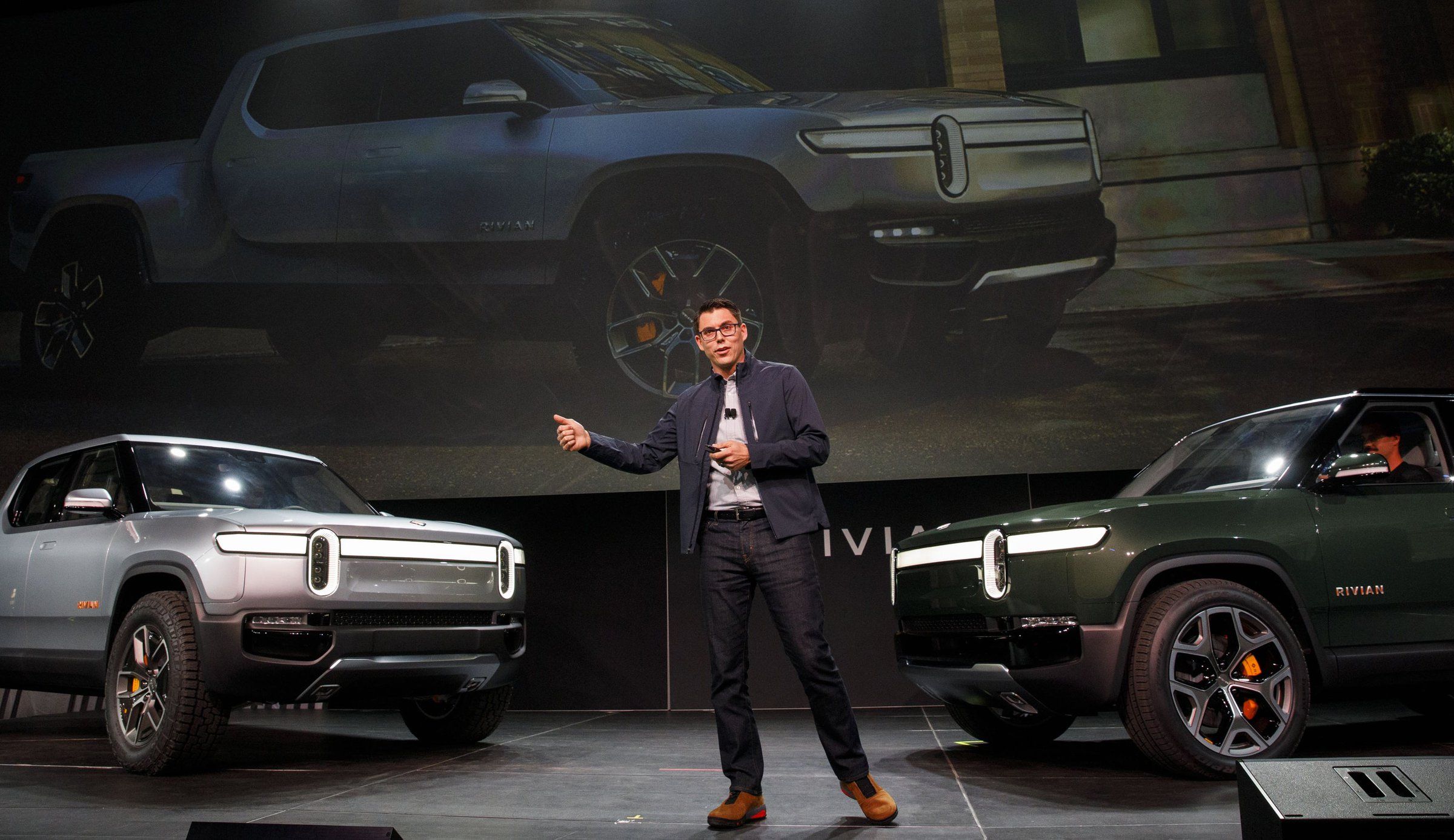 Young CEO of electric vehicle startup Rivian has Amazon riding