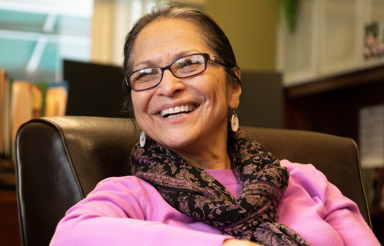 Jo Ann Kauffman, founder and president of Kauffman & Associates Inc., talks about her early work on Native health issues, and show she started her own company to make it easier to get federal contracts and grants. She was interviewed Thursday, Feb 14, 2019. Jesse Tinsley/THE SPOKESMAN-REVIEW SR1902141523410604