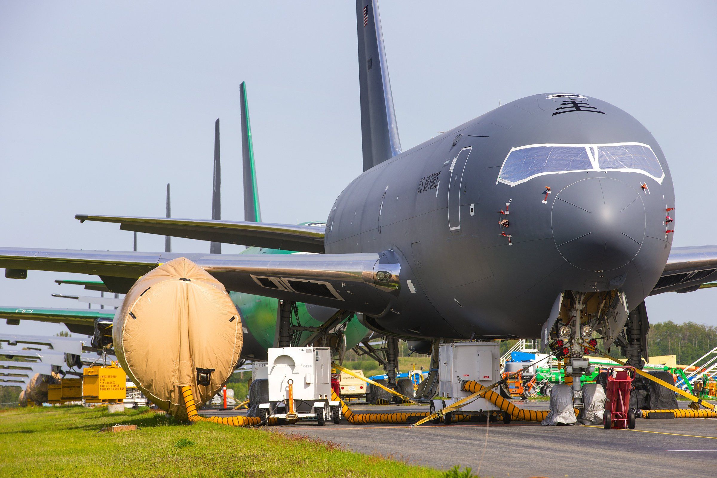 Boeing tanker jets grounded due to tools and debris left during