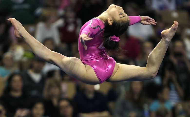 The UCLA gymnast who became a viral sensation by just being