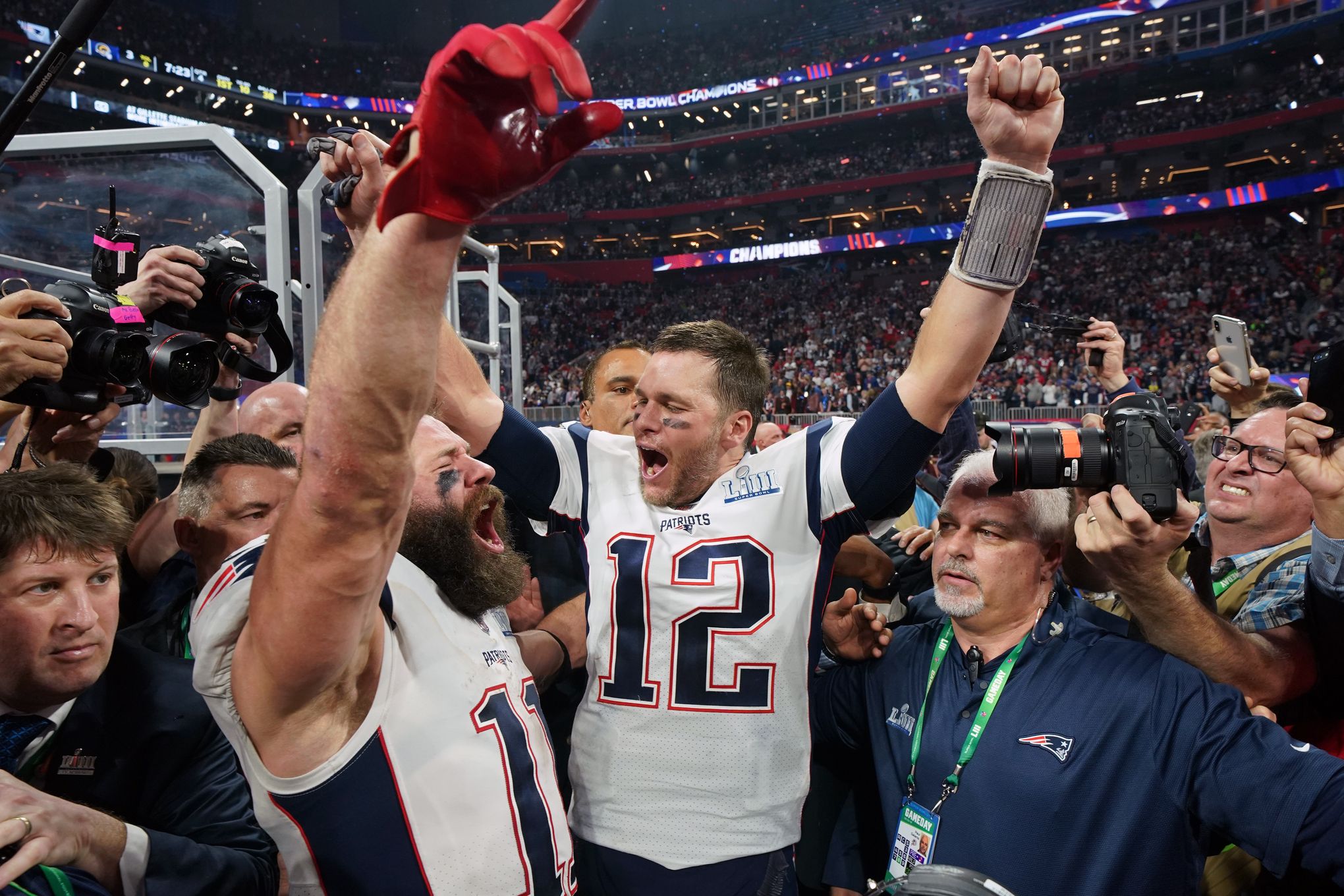 Super Bowl 53: Tom Brady claims record sixth title after New England  Patriots beat Los Angeles Rams 13-3