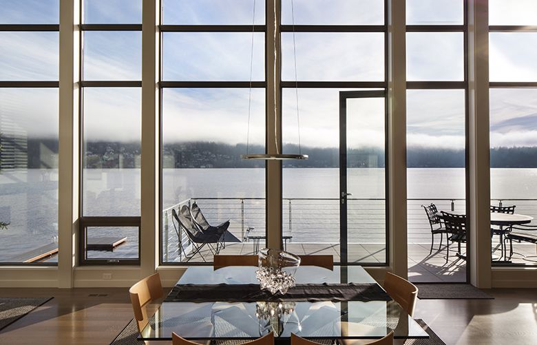 A new home on Lake Sammamish represents a process of give-and-take ...