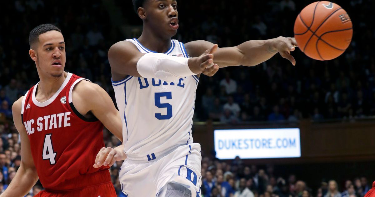 RJ Barrett Does Not Lack Confidence - Duke Basketball Report