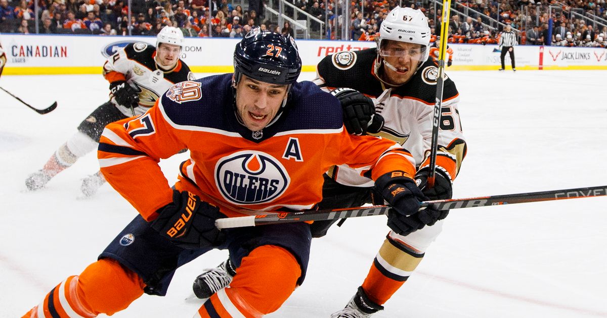 Currie, Gagner score, Oilers top Ducks 2-1 | The Seattle Times